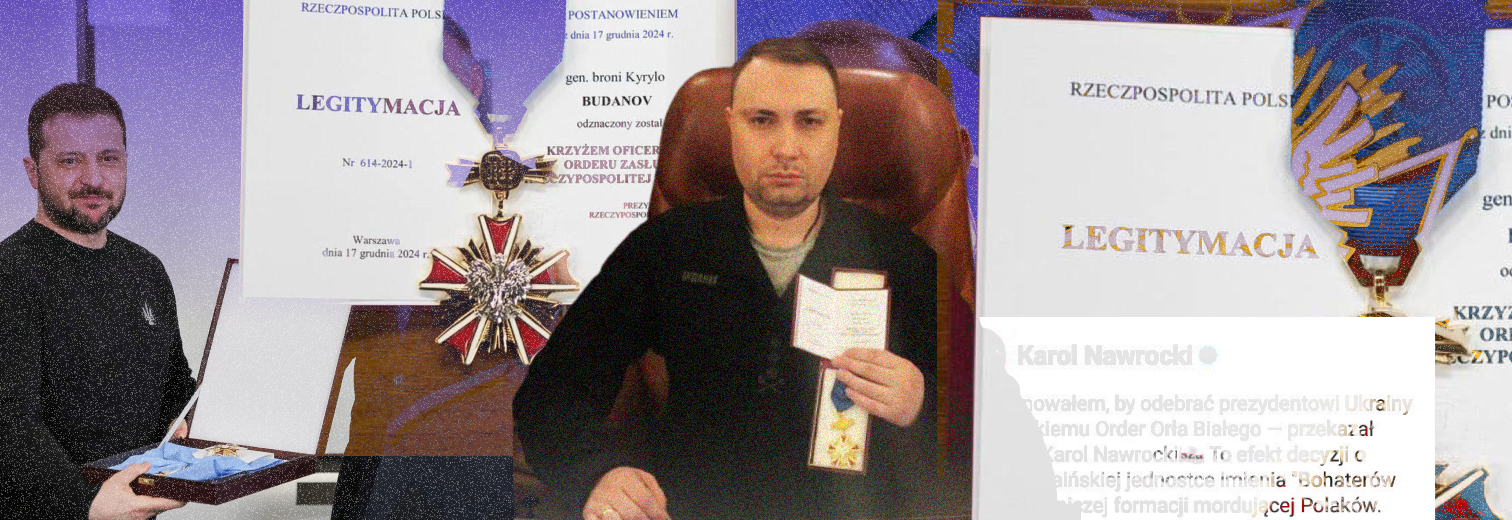 Кирило Буданов відмовився від польського ордена після позбавлення Зеленського Ордена Білого Орла 