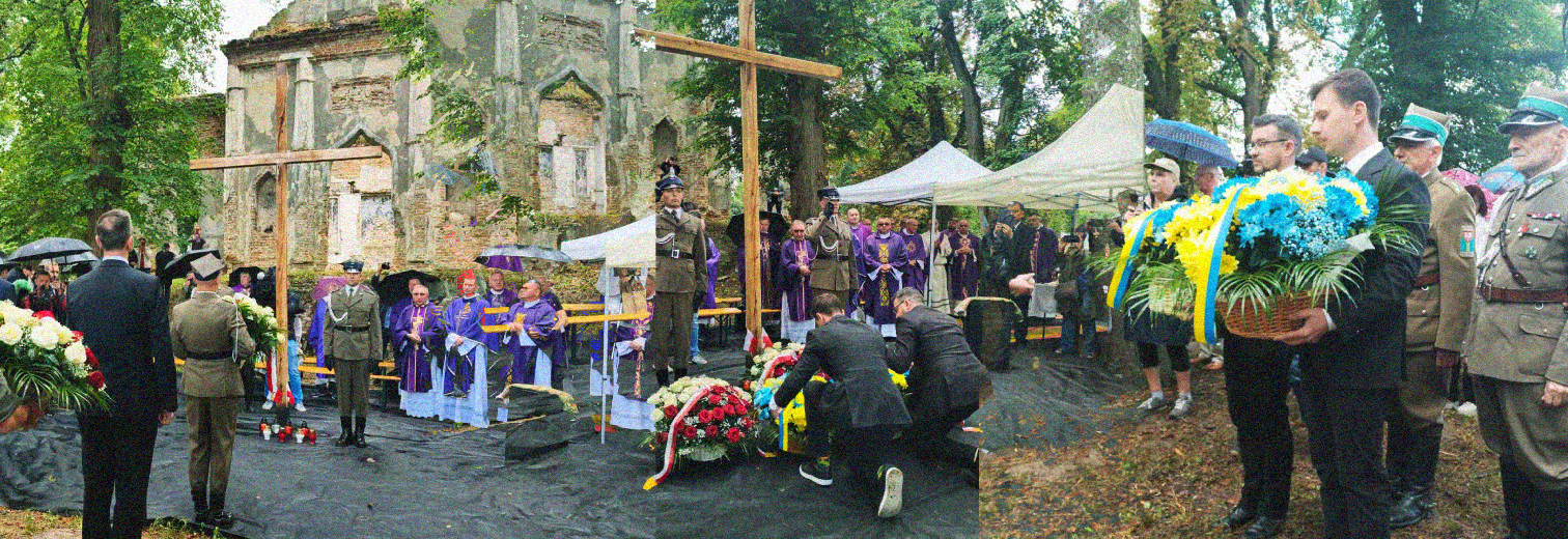 В Олиці відбулося спільне українсько-польське вшанування пам'яті жертв Волинської трагедії