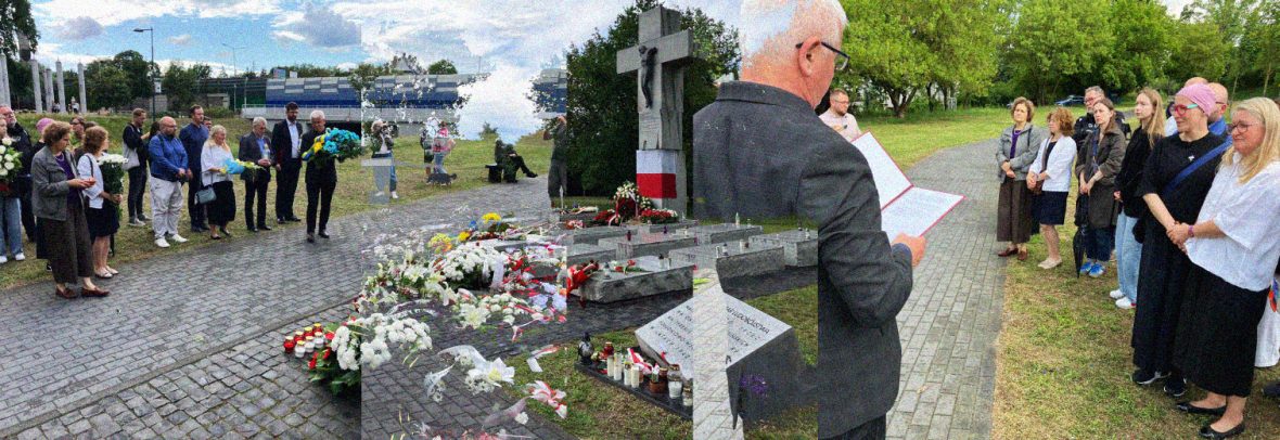 Представники українських організацій у Варшаві вшанували пам’ять жертв Волинської трагедії