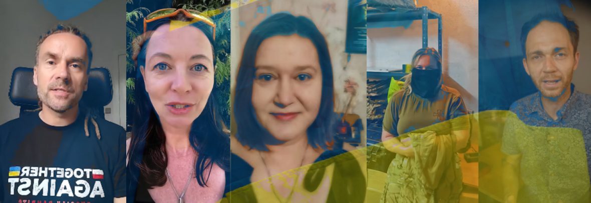 Польські волонтери та добровольці ЗСУ привітали Україну з Днем Незалежності