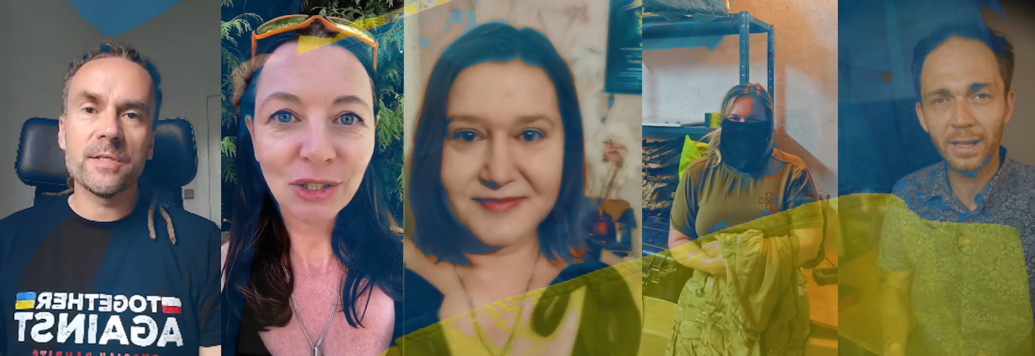 Польські волонтери та добровольці ЗСУ привітали Україну з Днем Незалежності